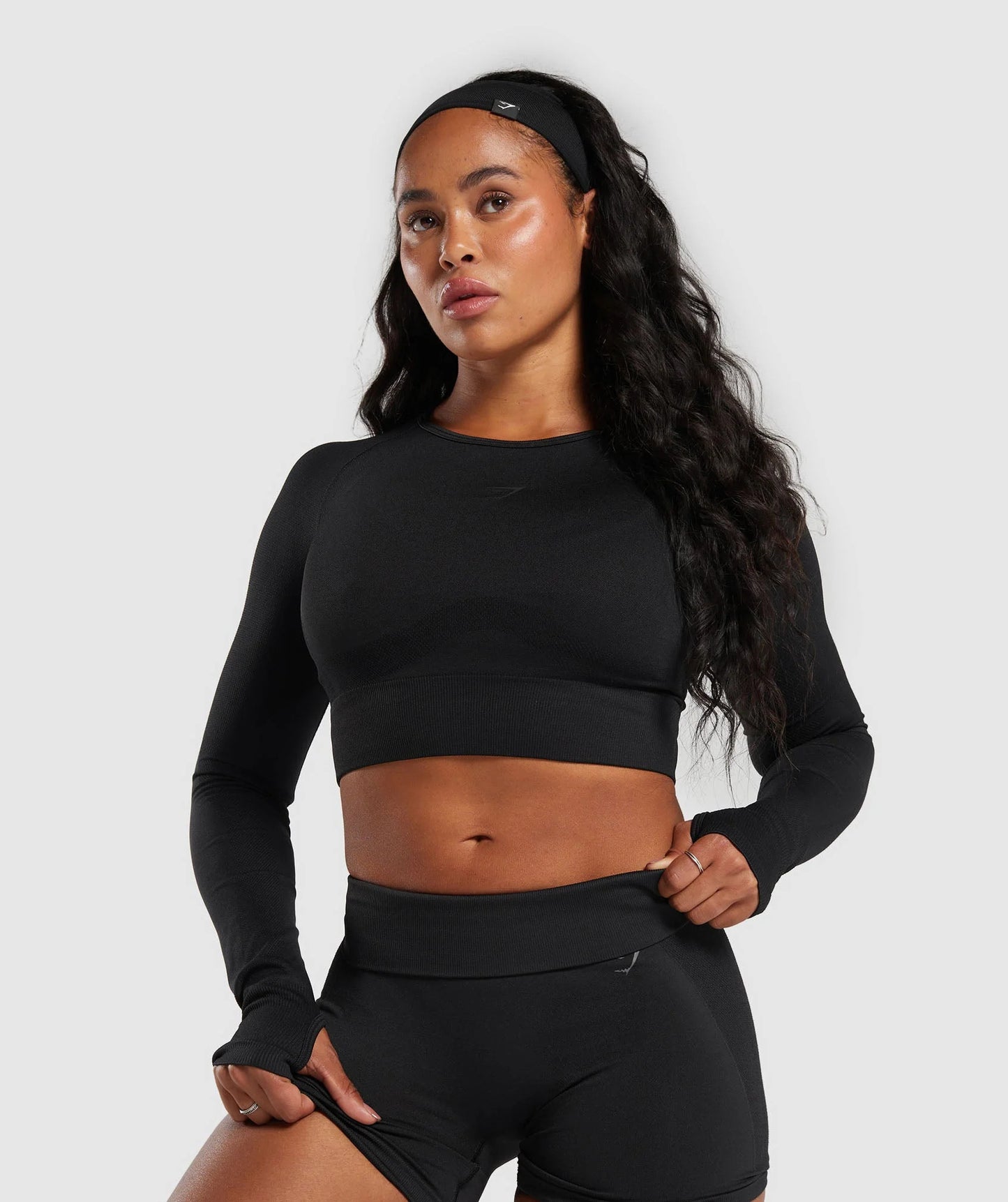 Flex Long Sleeve Crop Top