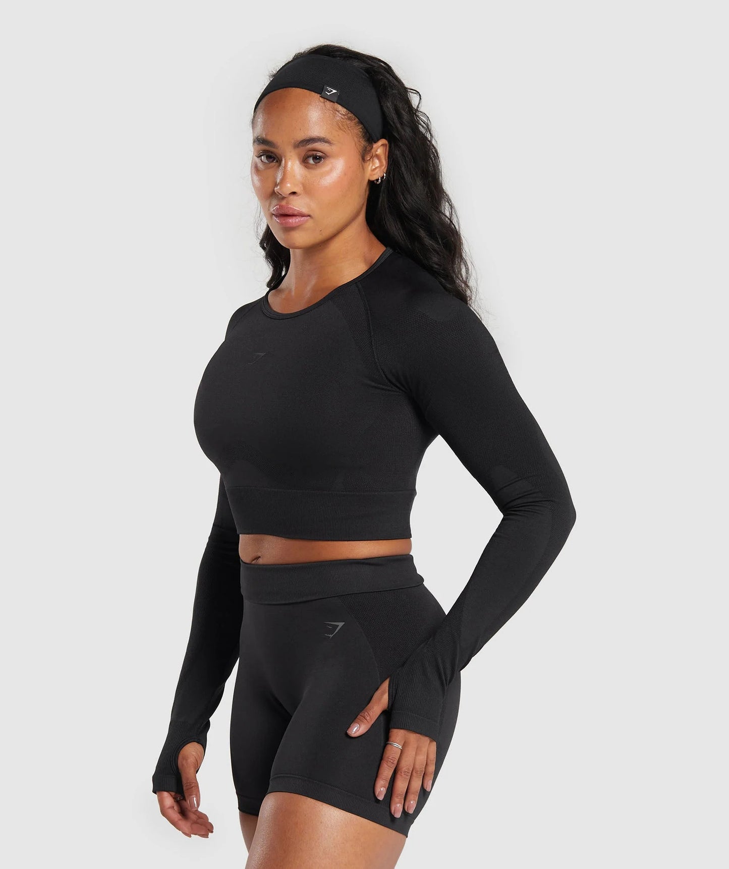 Flex Long Sleeve Crop Top